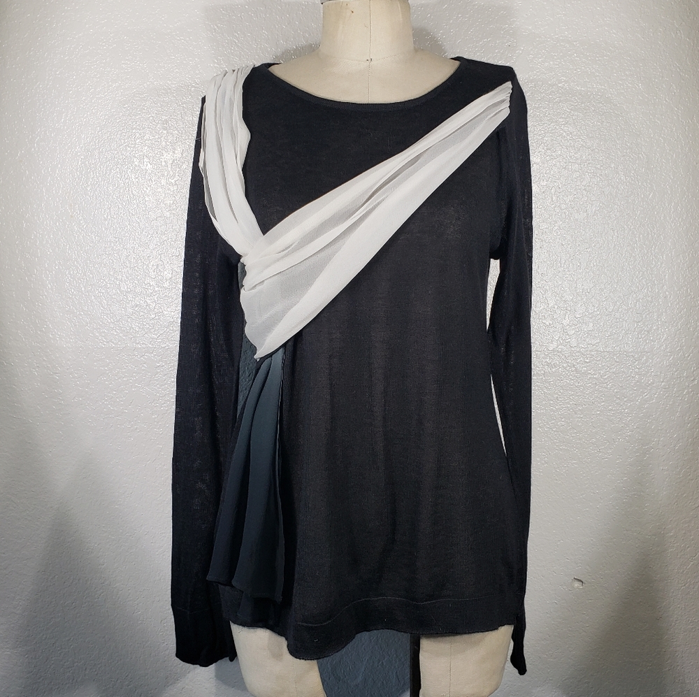 Viviana Uchitel Sash Sweater